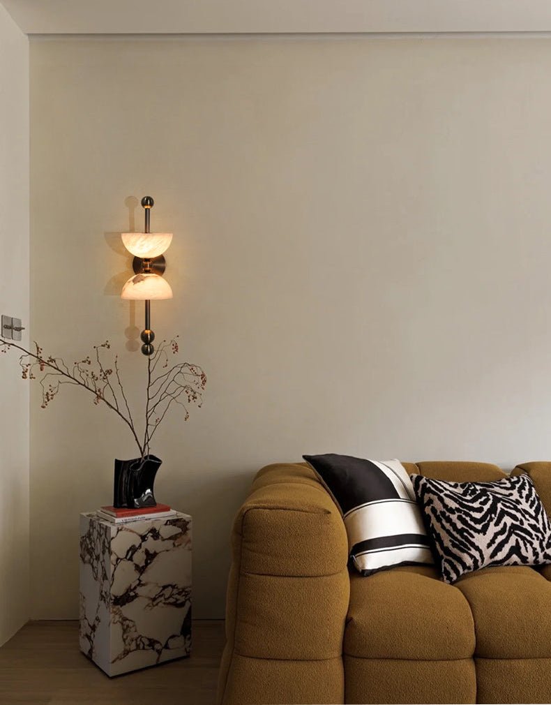 Seraphin aplique de pared en alabastro