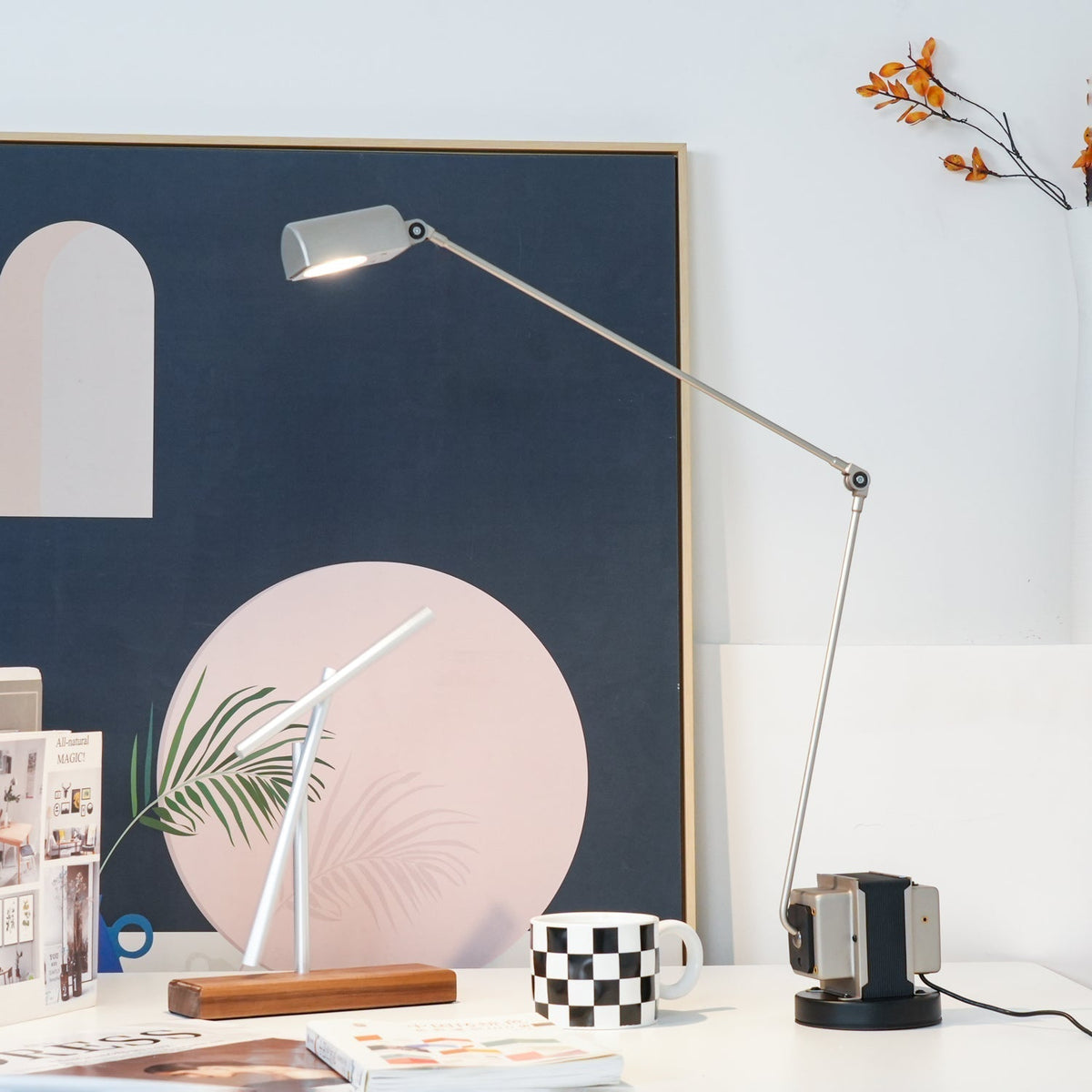 Orvyn lámpara de mesa minimalista
