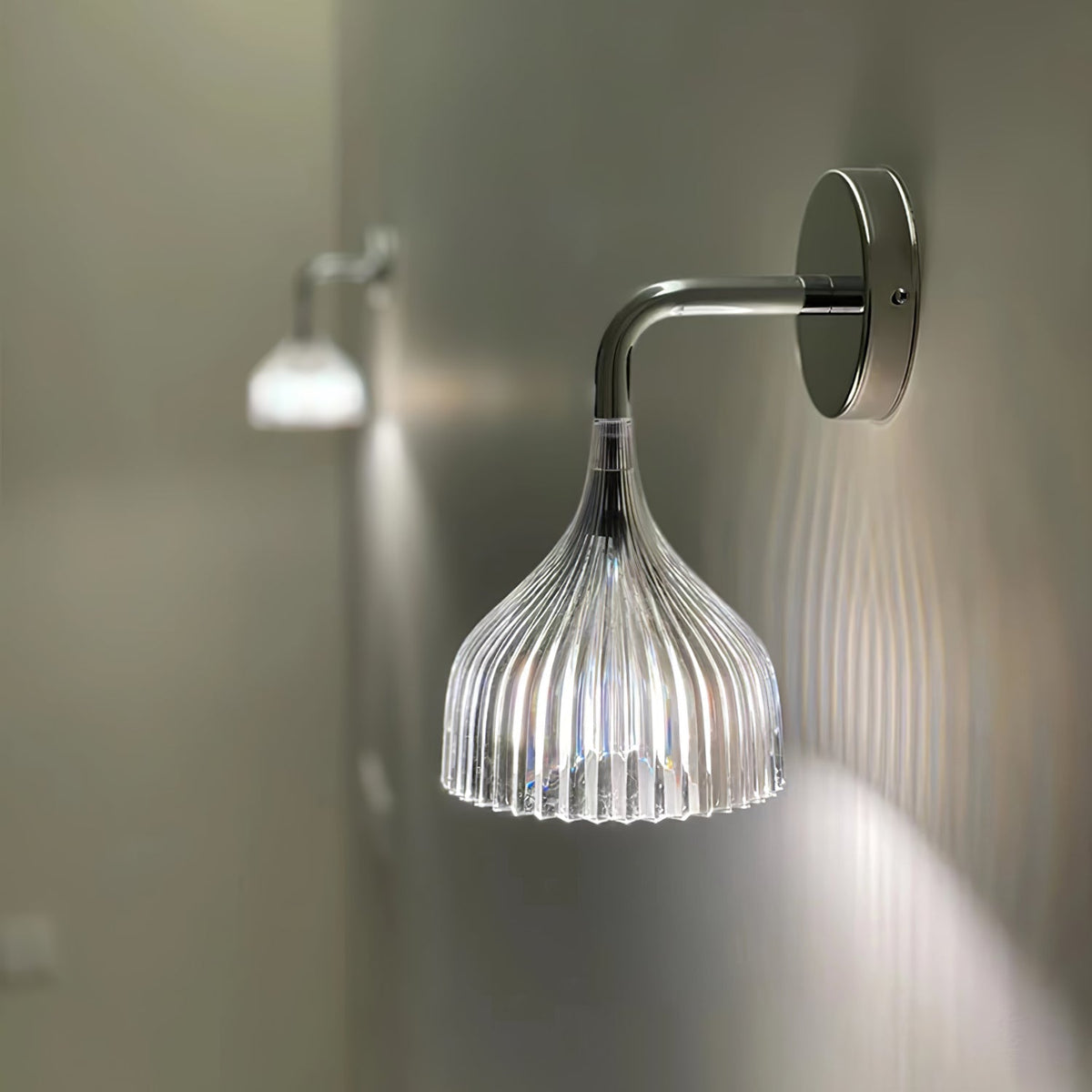 Aurzorus aplique de pared moderno minimalista de plástico