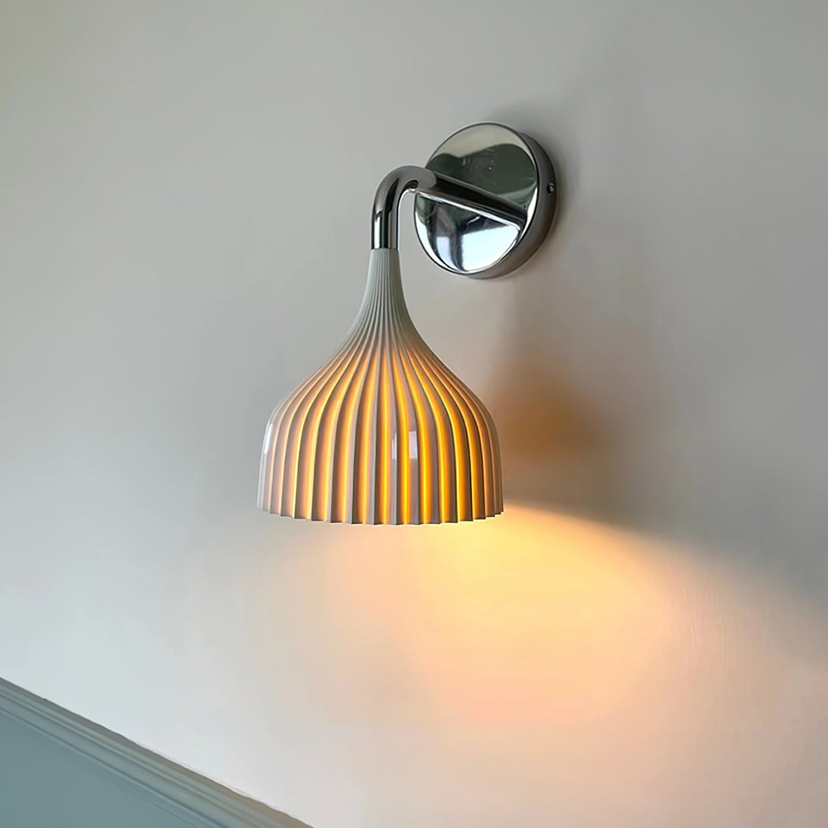 Aurzorus aplique de pared moderno minimalista de plástico