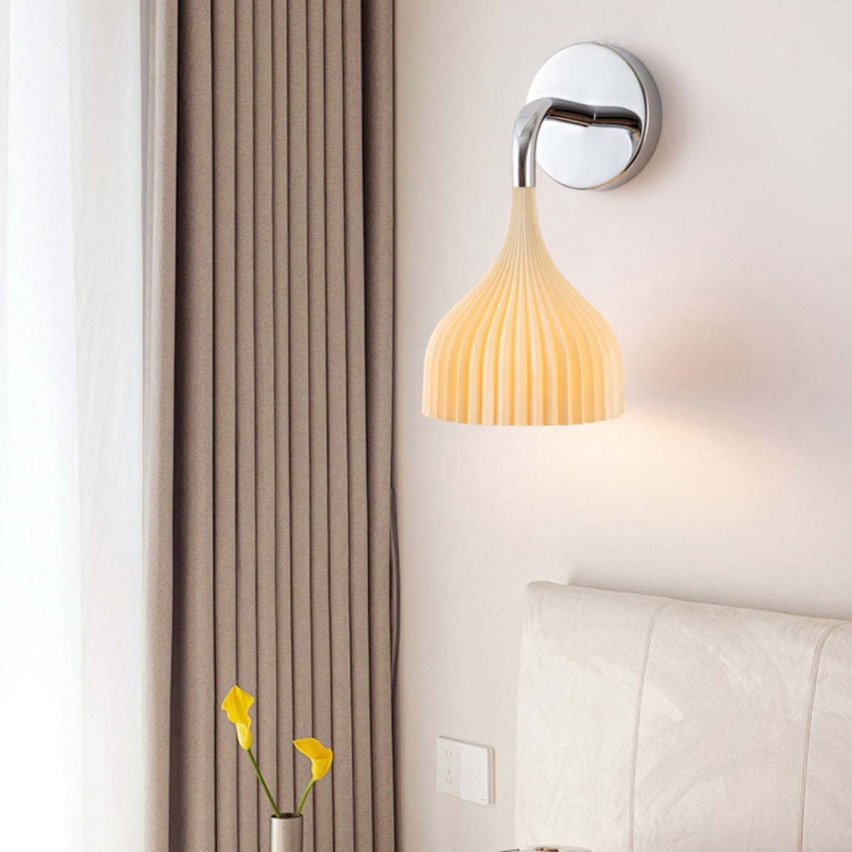 Aurzorus aplique de pared moderno minimalista de plástico