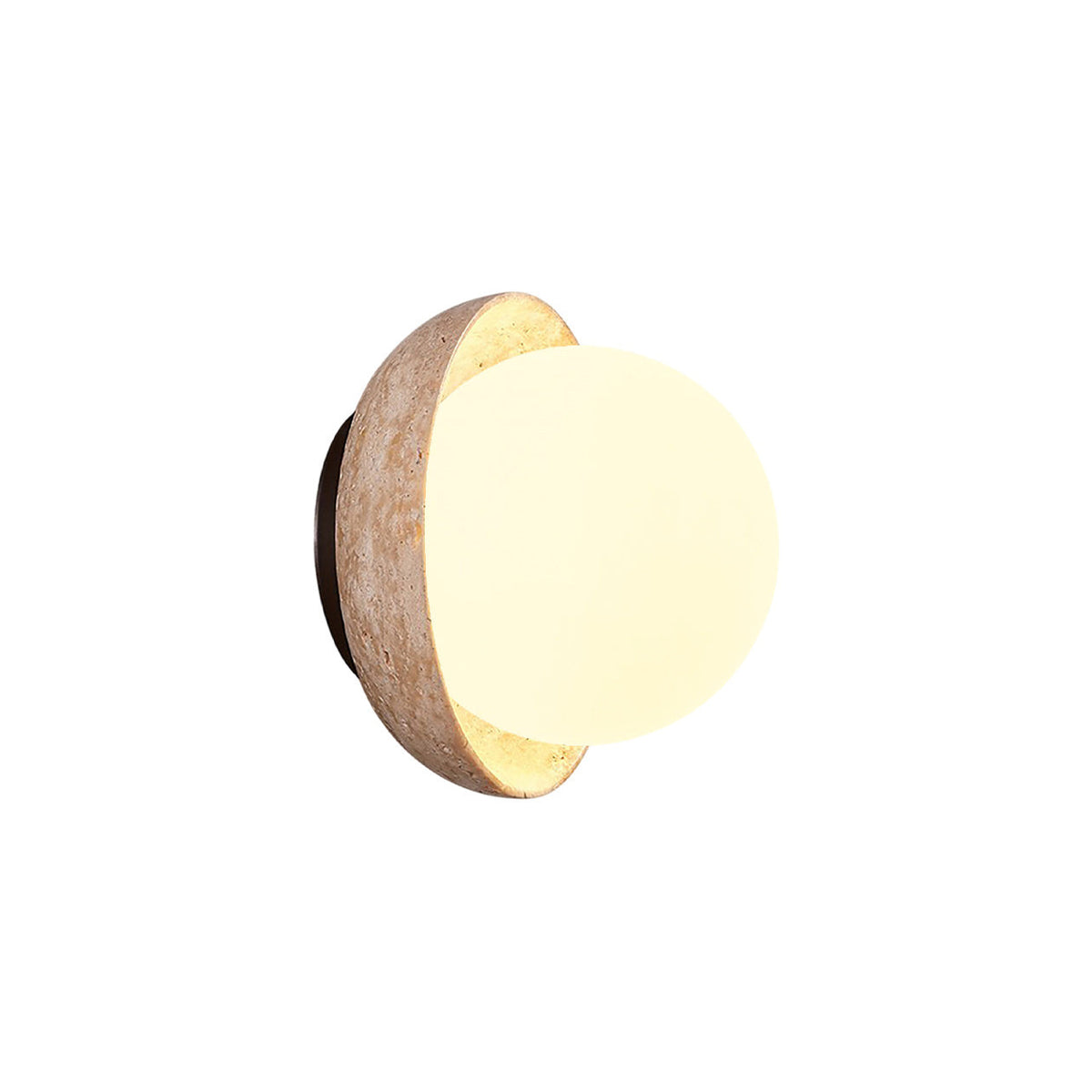 Velenenne aplique de pared con vidrio