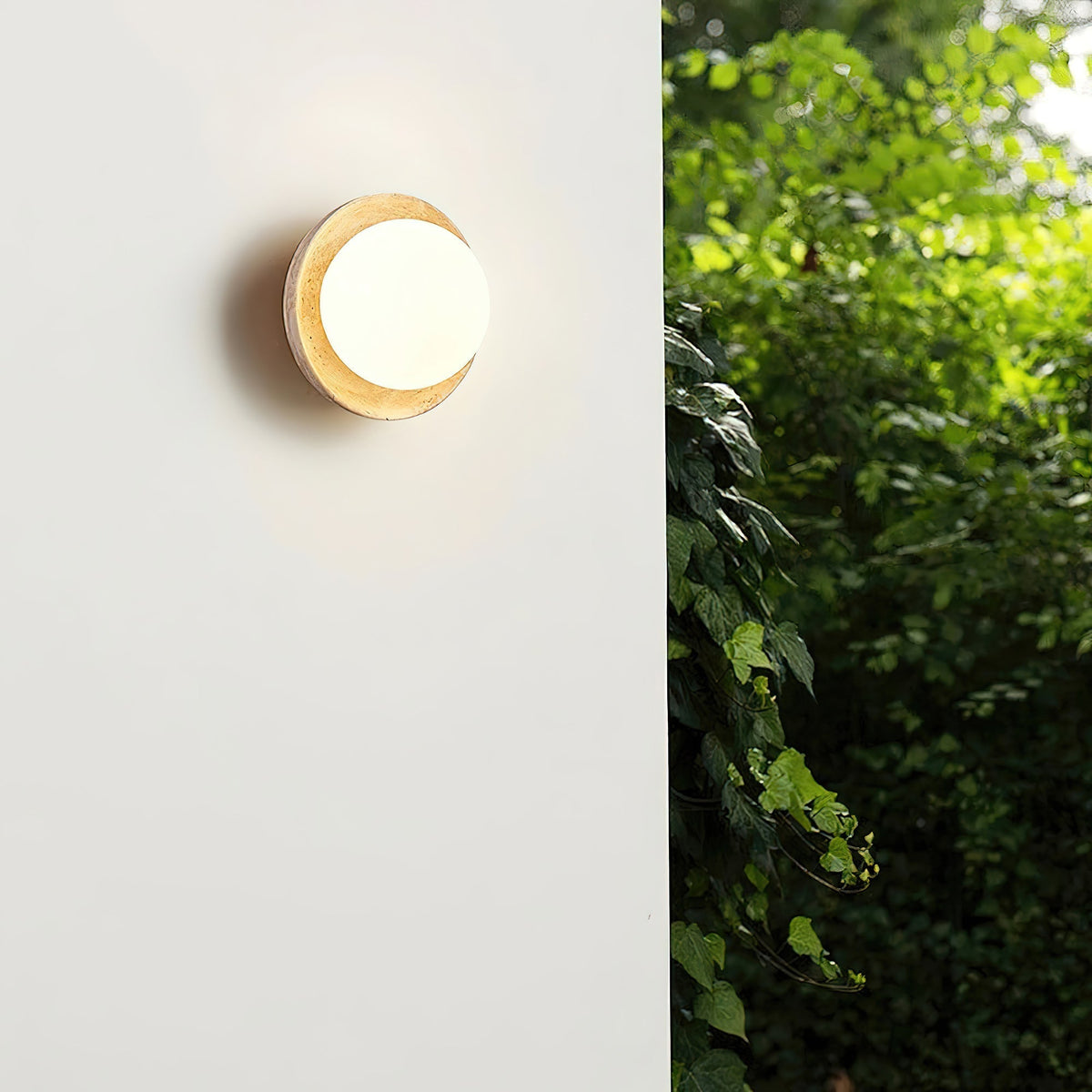 Velenenne aplique de pared con vidrio