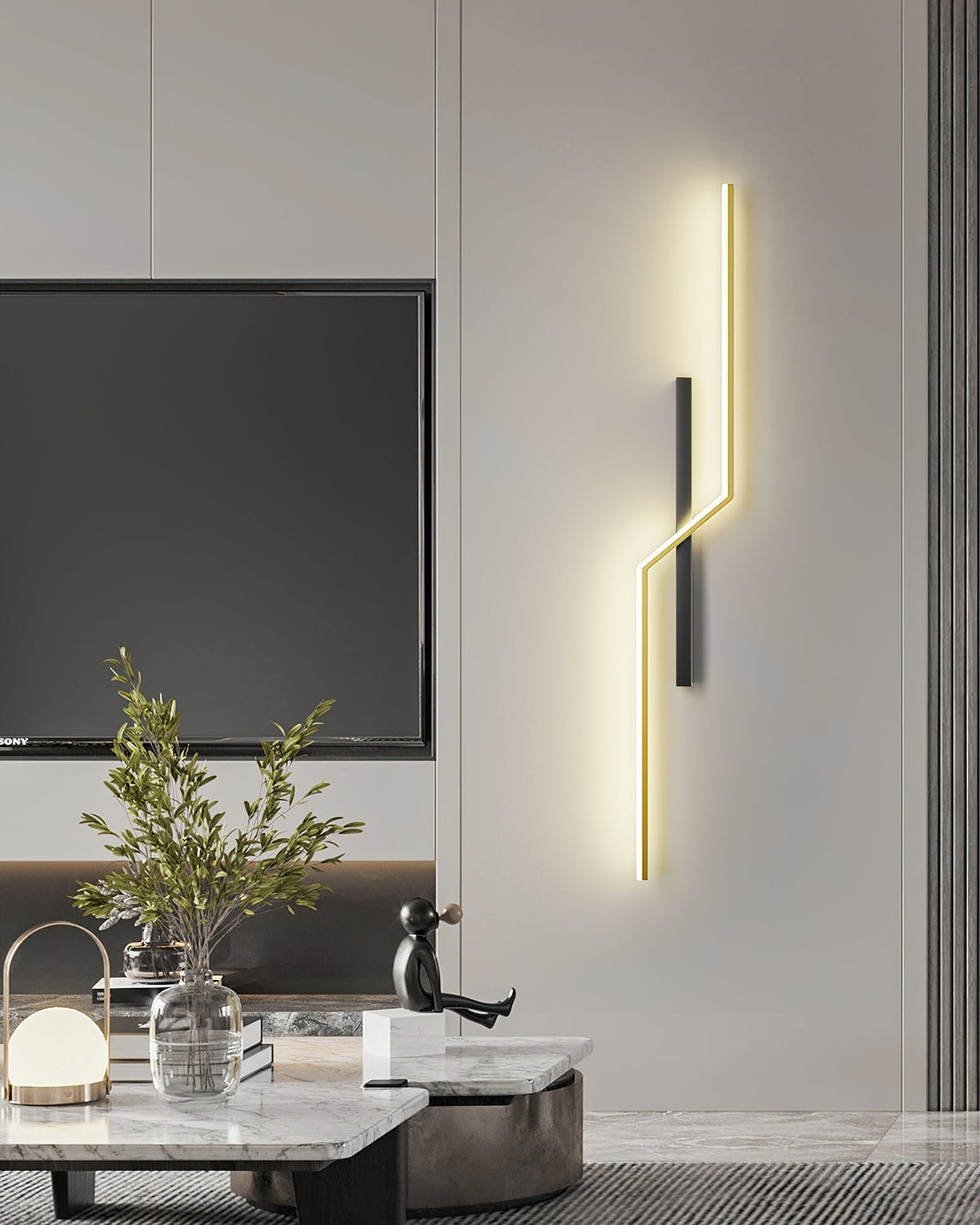 Iraeir Aplique de pared Minimalista