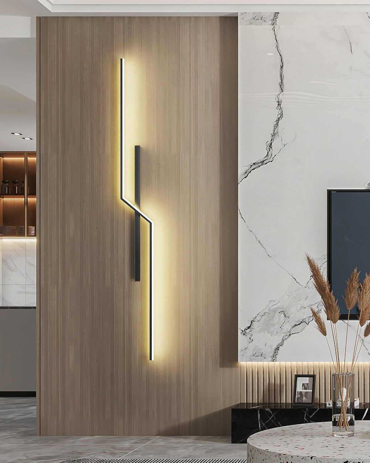 Iraeir Aplique de pared Minimalista