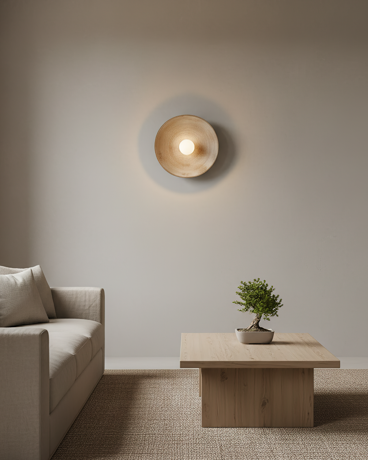 Cirisise aplique de pared Coil