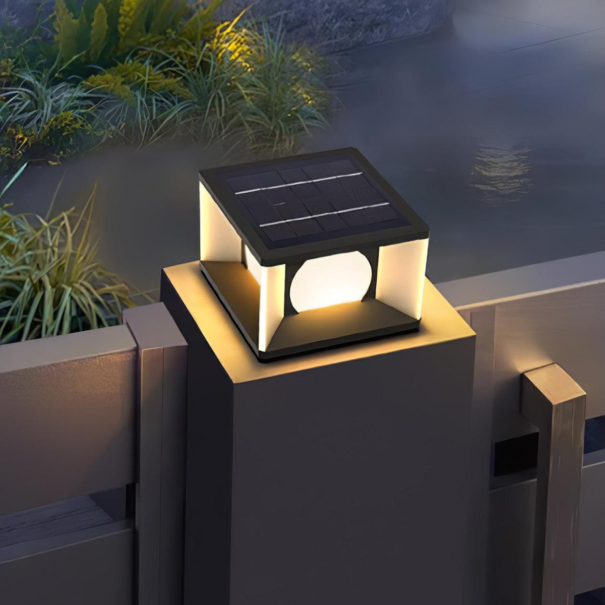Joshun luminaria exterior moderna