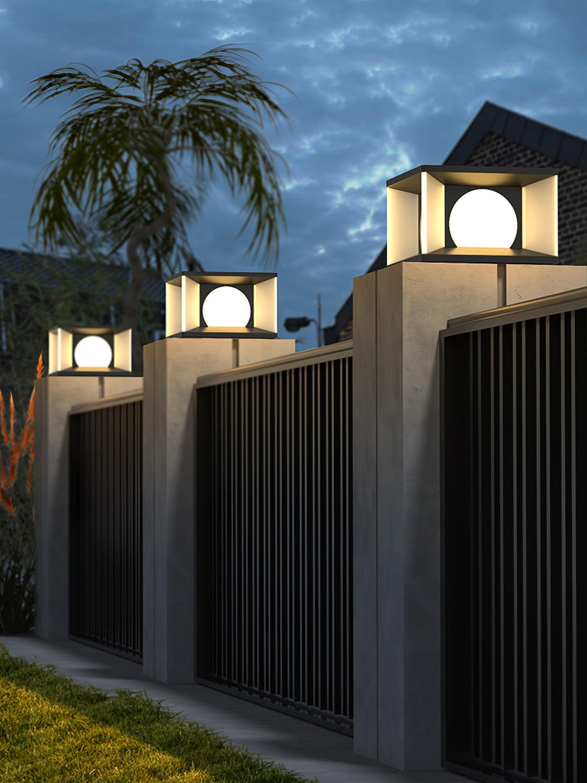 Joshun luminaria exterior moderna