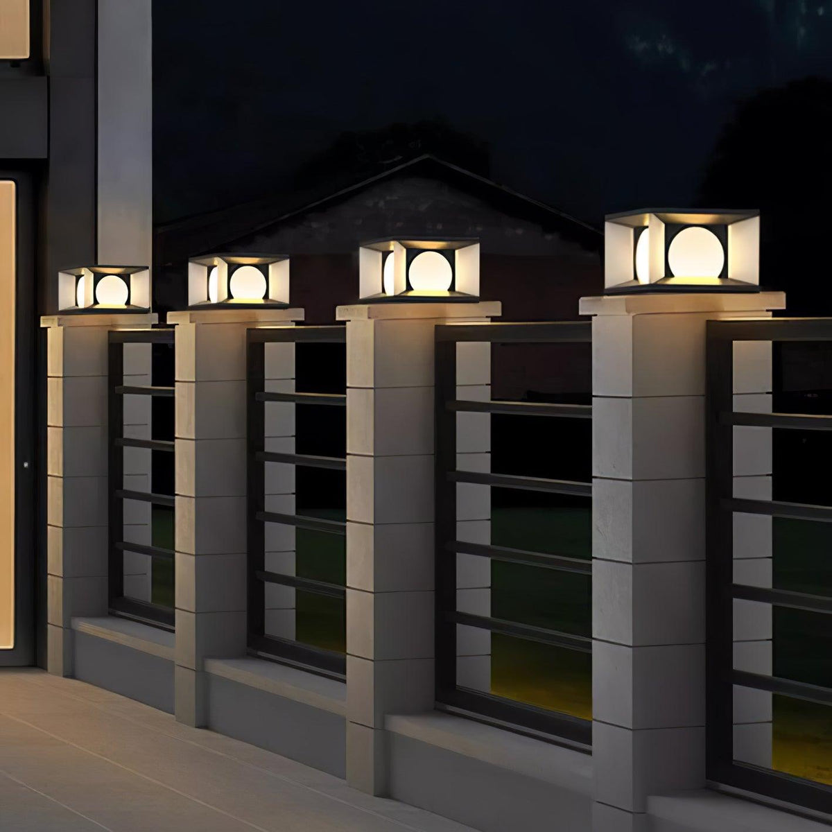 Joshun luminaria exterior moderna
