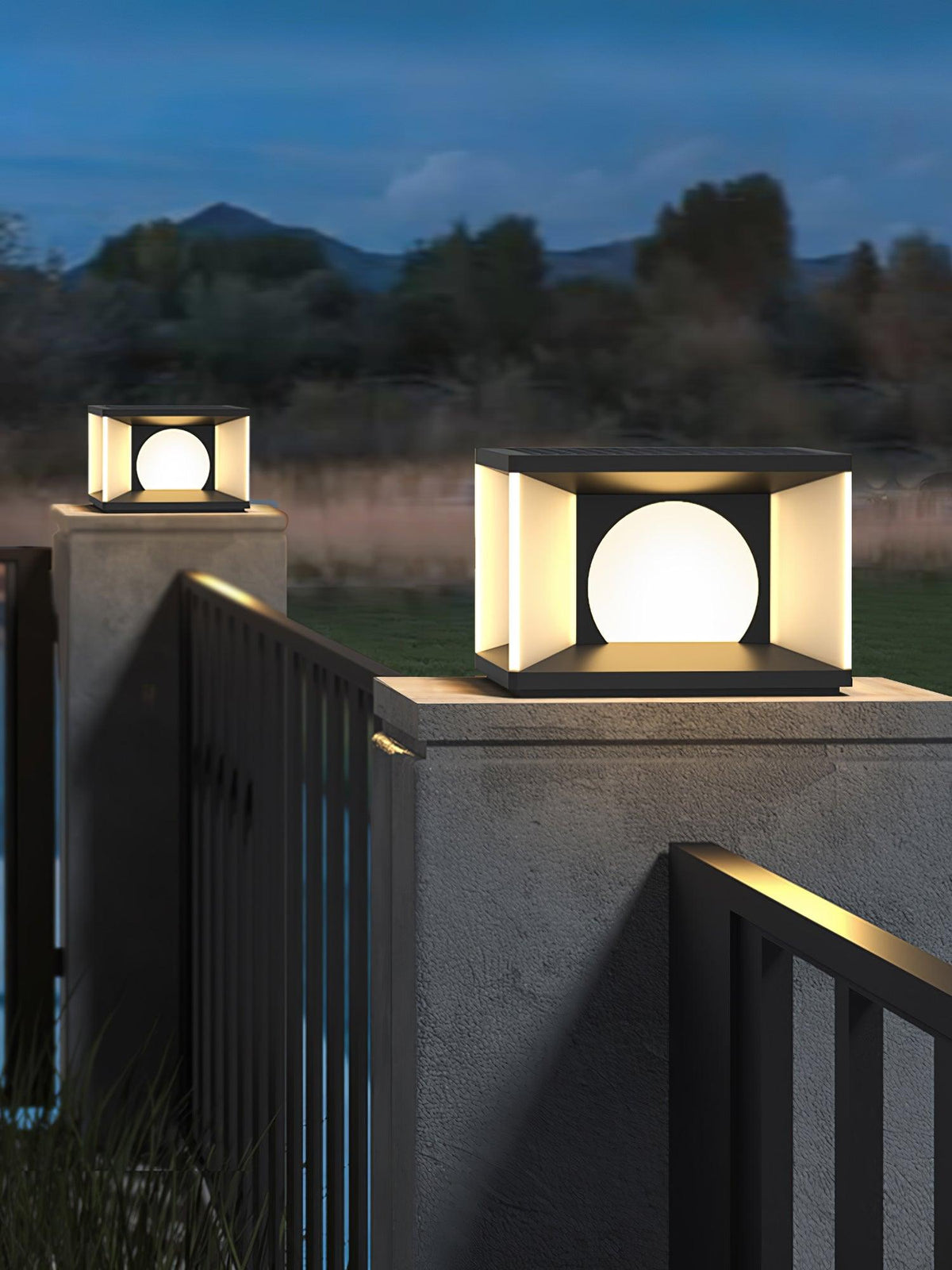 Joshun luminaria exterior moderna