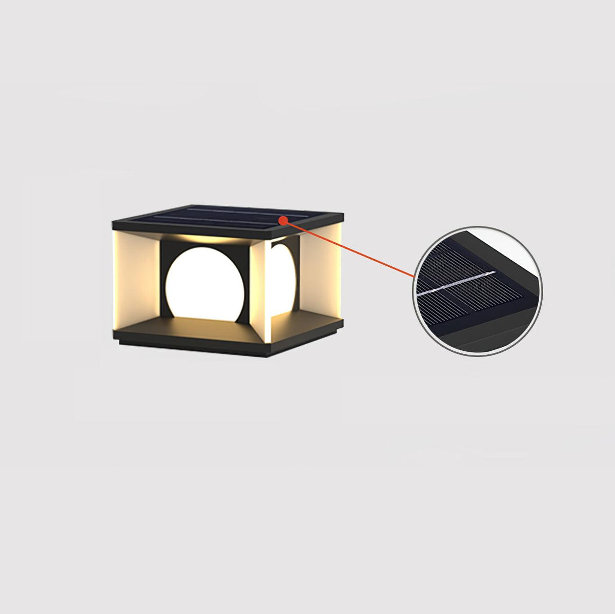 Joshun luminaria exterior moderna