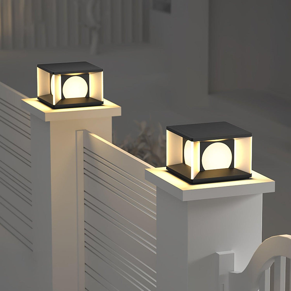 Joshun luminaria exterior moderna