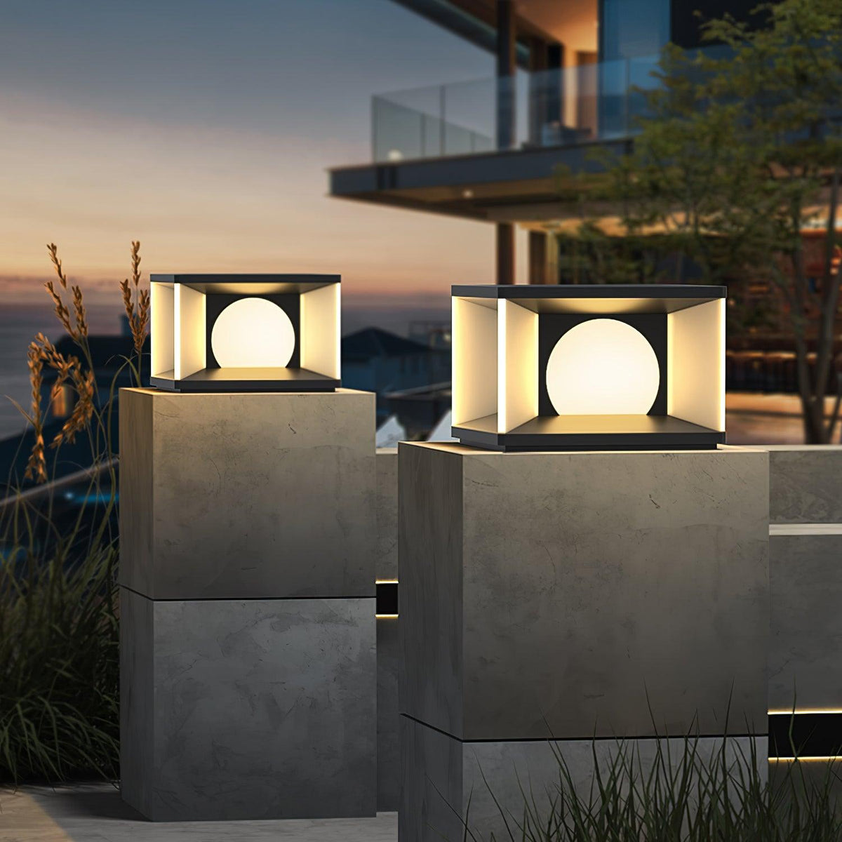 Joshun luminaria exterior moderna