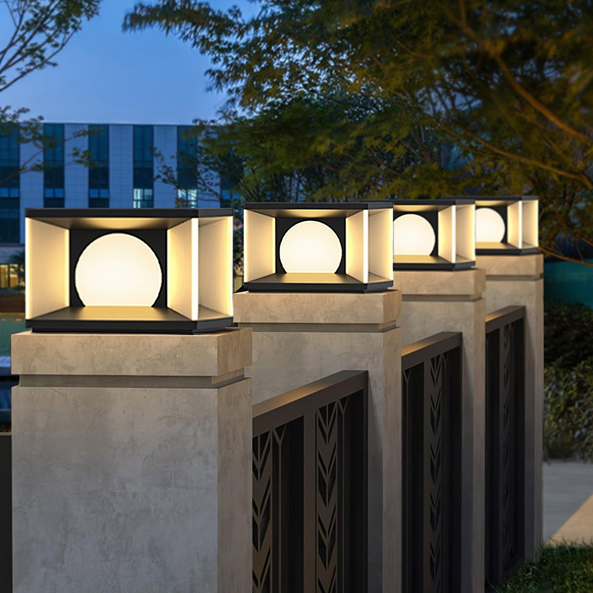 Joshun luminaria exterior moderna