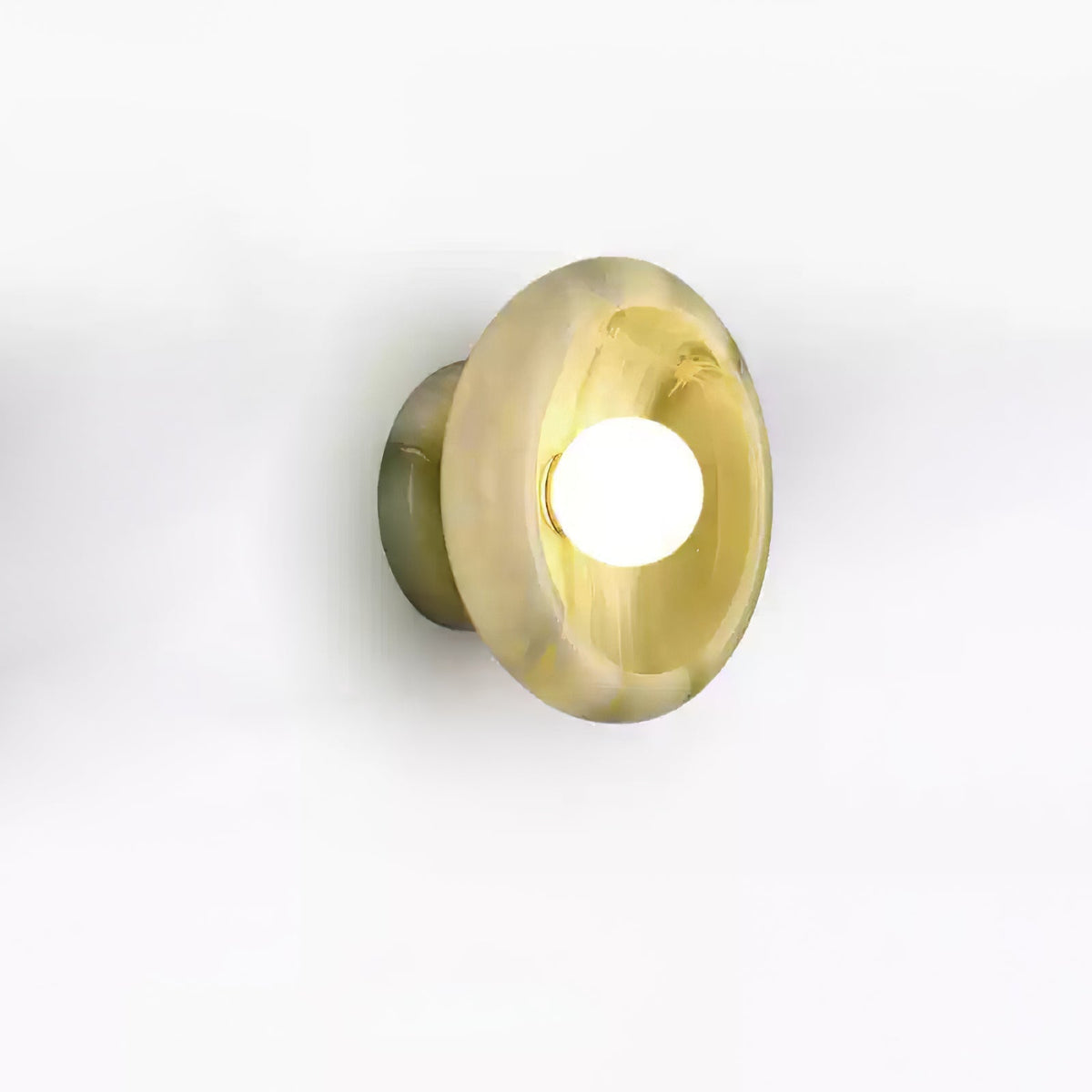 Molt aplique de pared de jade natural en mármol estilo nórdico