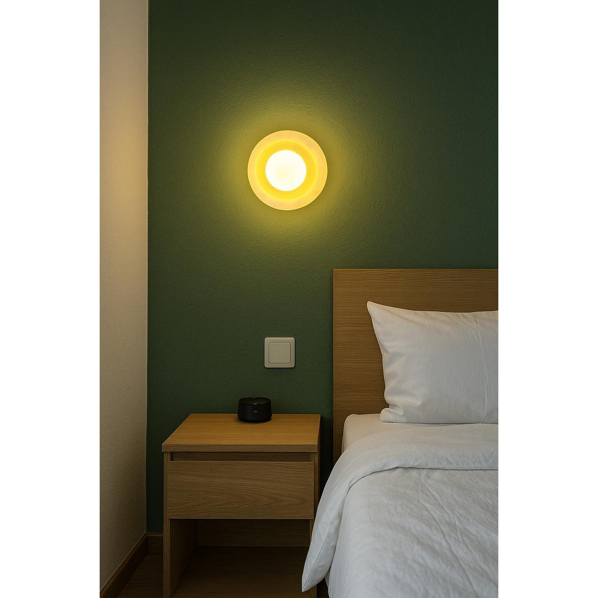 Eclipse aplique de pared de mármol