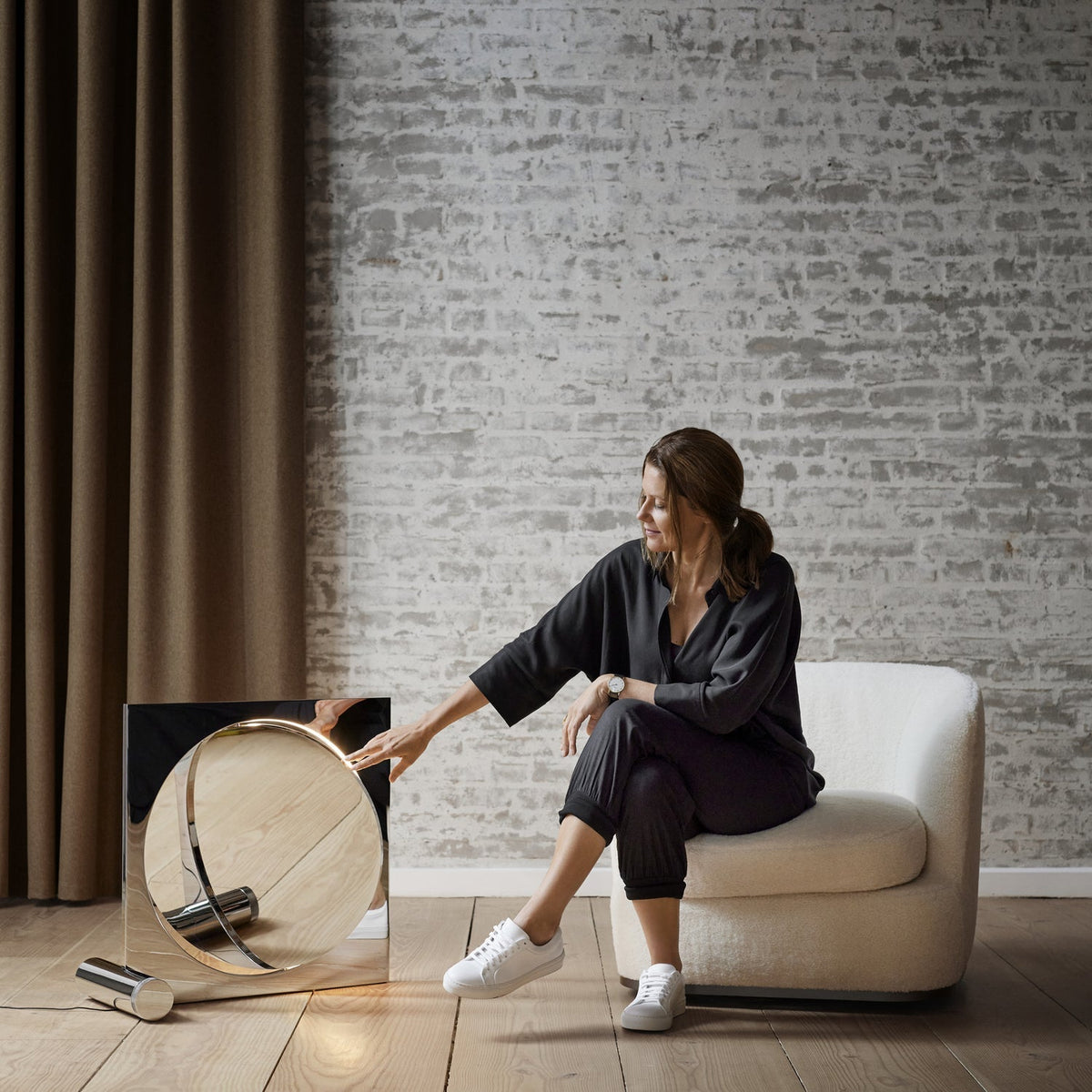 Gami lámpara de mesa moderna