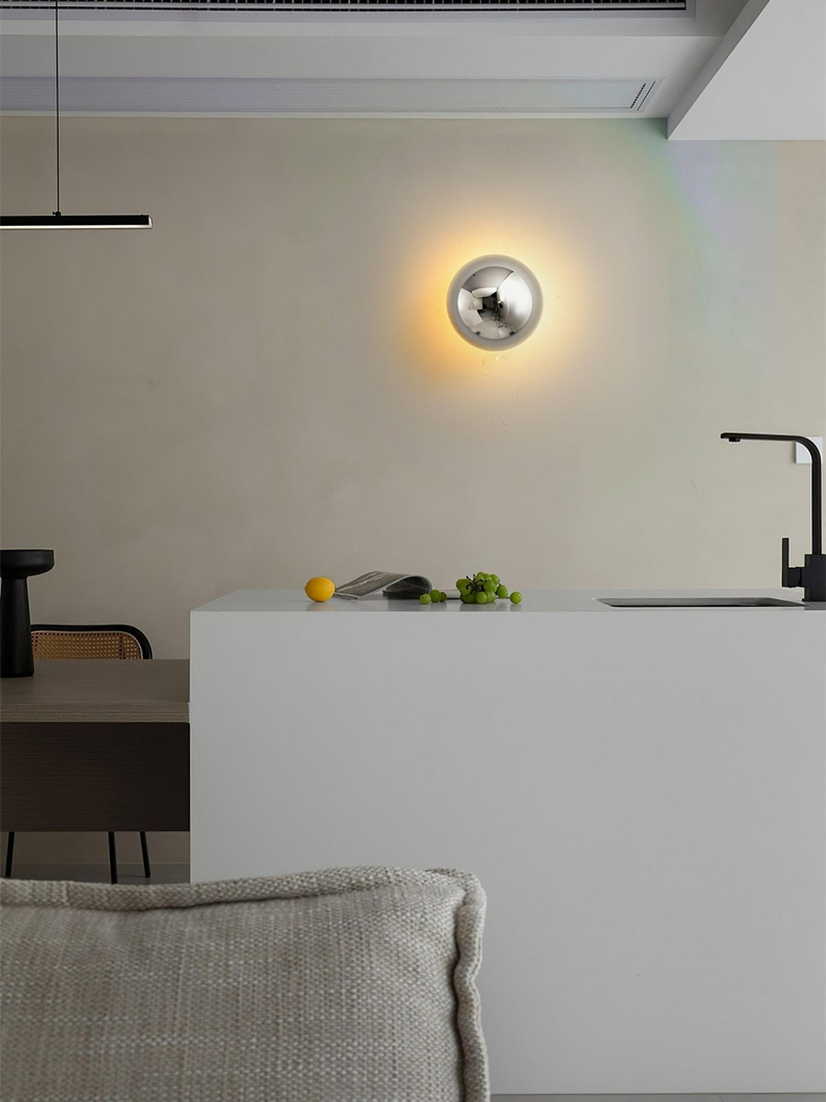 Virixy aplique de pared moderno minimalista esfera
