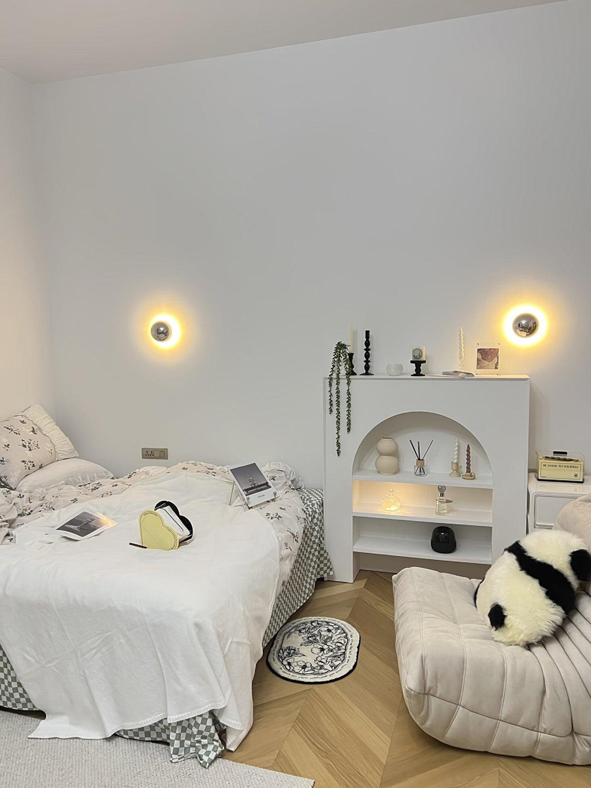 Virixy aplique de pared moderno minimalista esfera