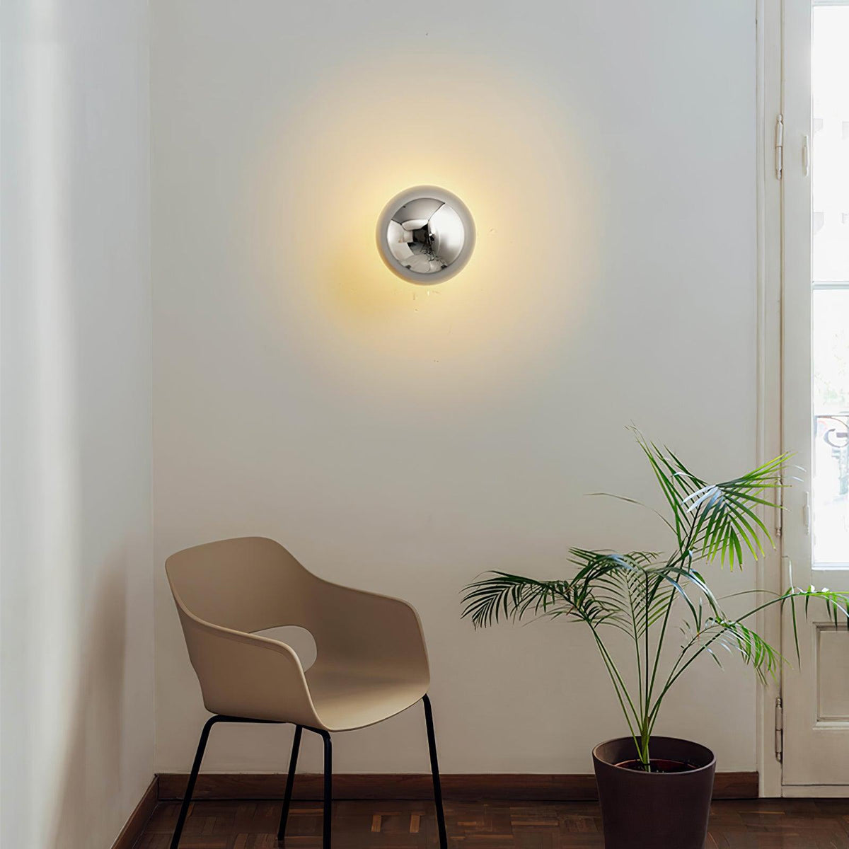 Virixy aplique de pared moderno minimalista esfera