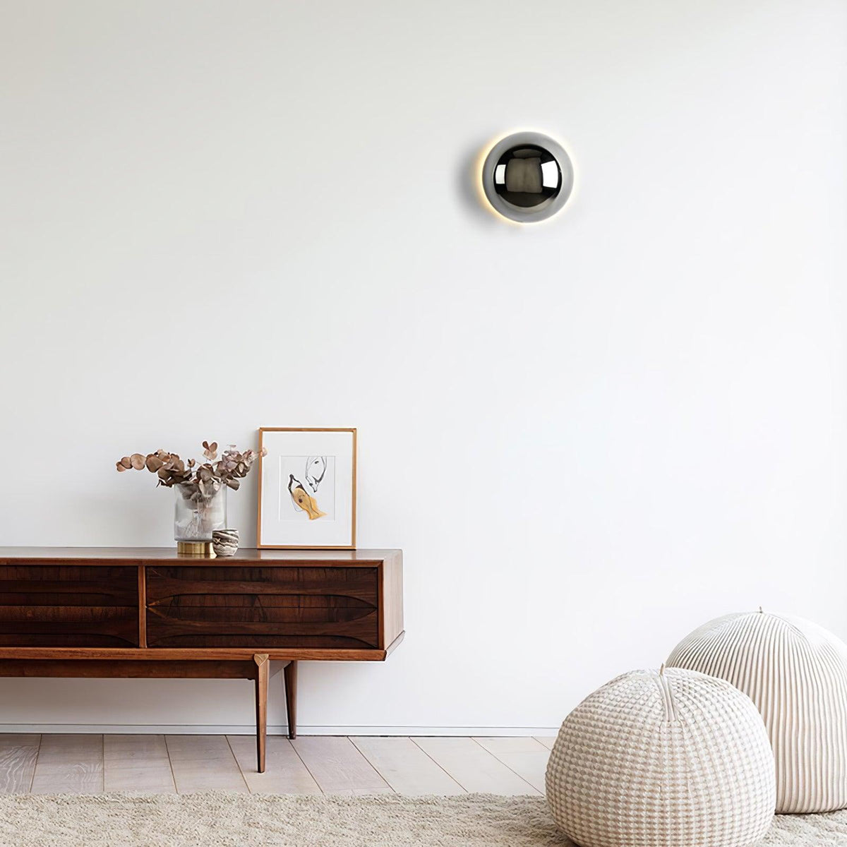 Virixy aplique de pared moderno minimalista esfera