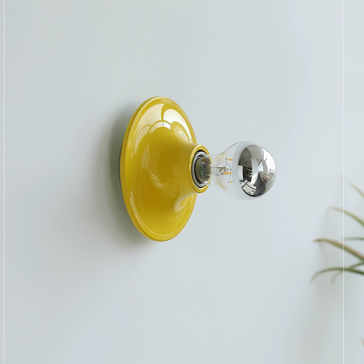 Ortheen aplique de pared moderno minimalista de vidrio