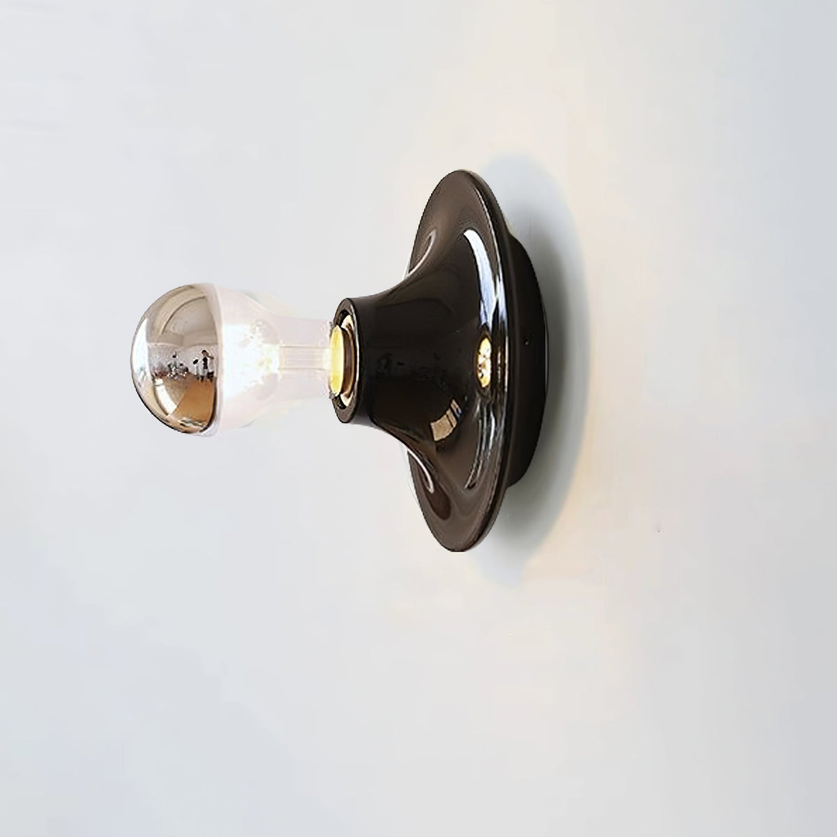 Ortheen aplique de pared moderno minimalista de vidrio