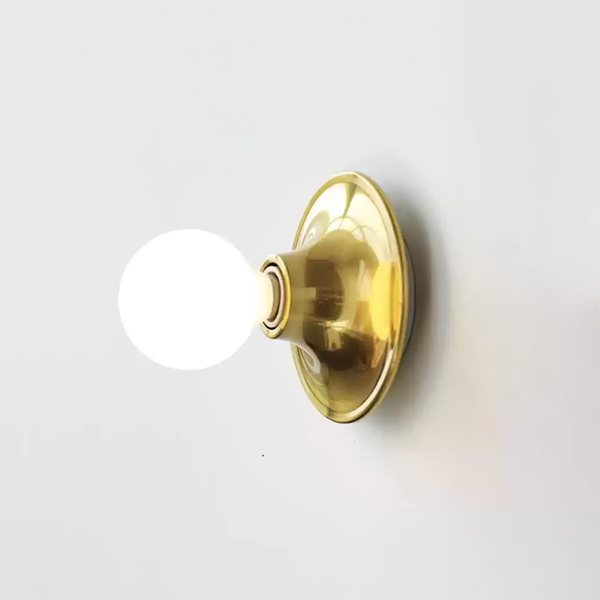 Ortheen aplique de pared moderno minimalista de vidrio