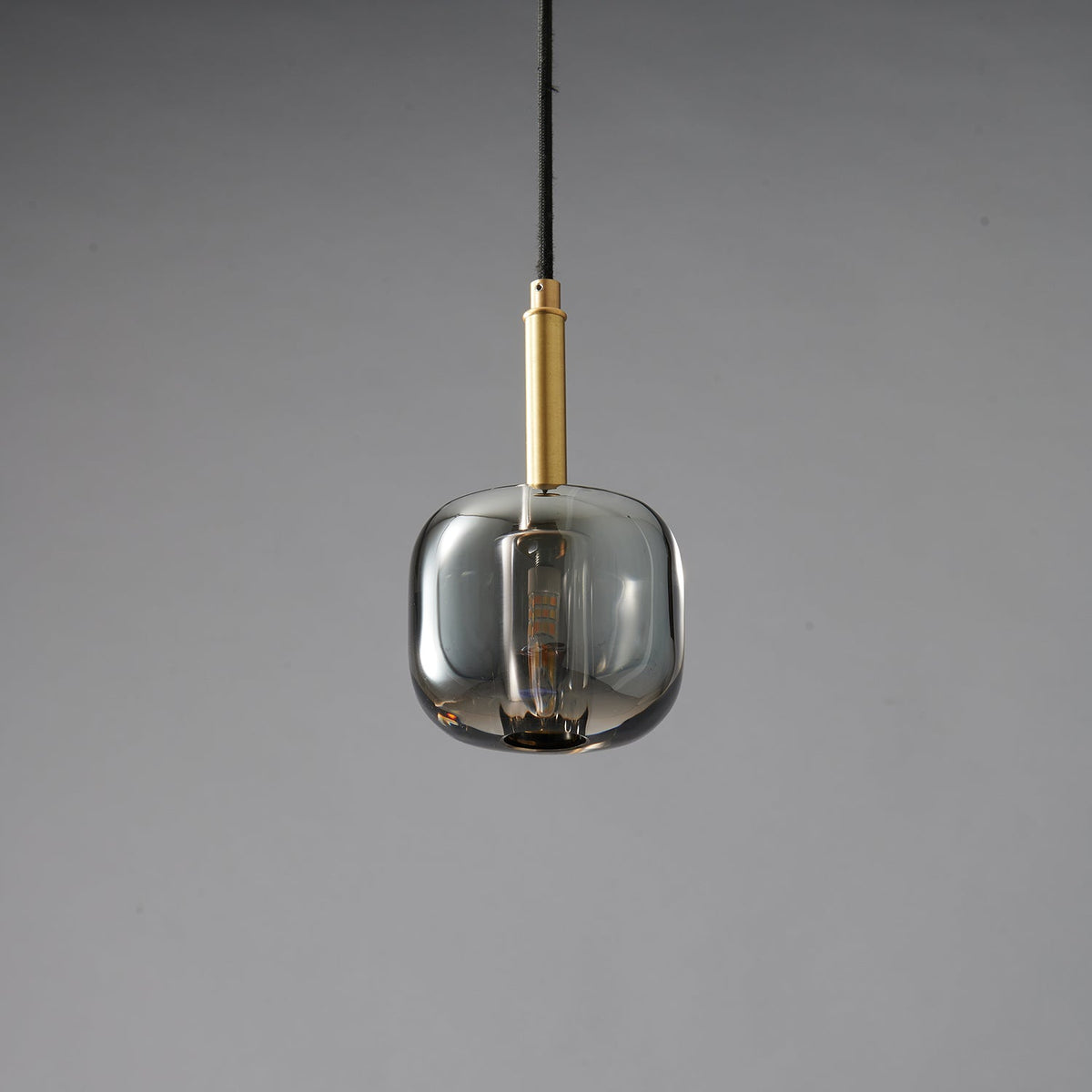 Luxinira lámpara colgante pantalla transparente cristal
