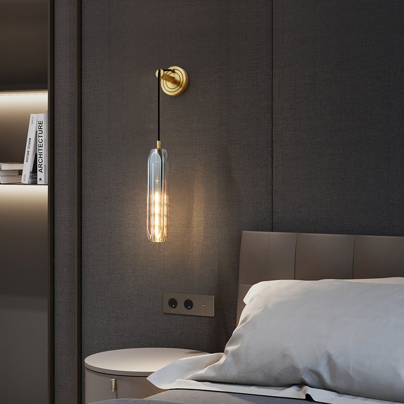 Zodorila aplique de pared moderno minimalista en cristal