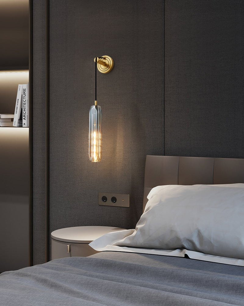 Zodorila aplique de pared moderno minimalista en cristal