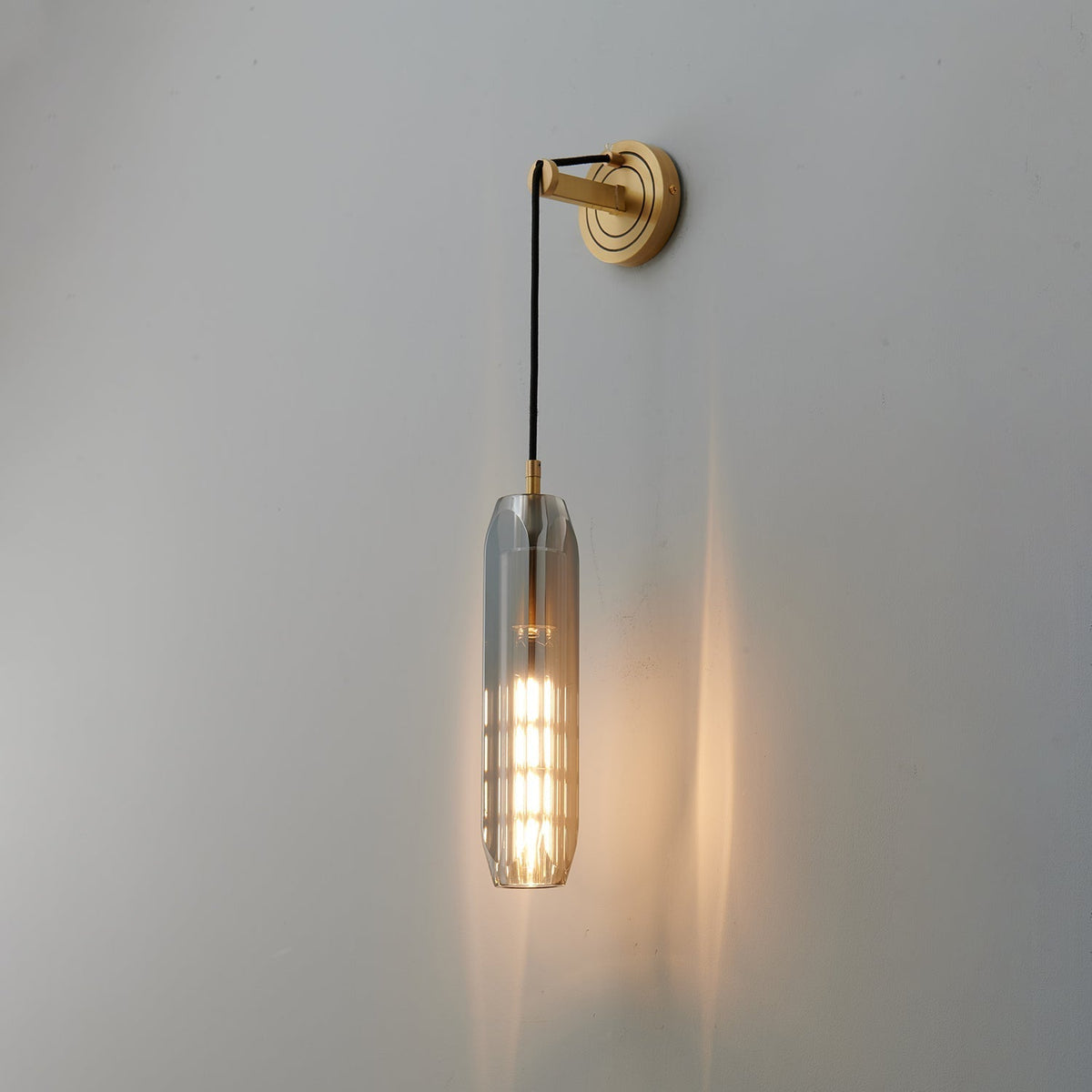 Zodorila aplique de pared moderno minimalista en cristal