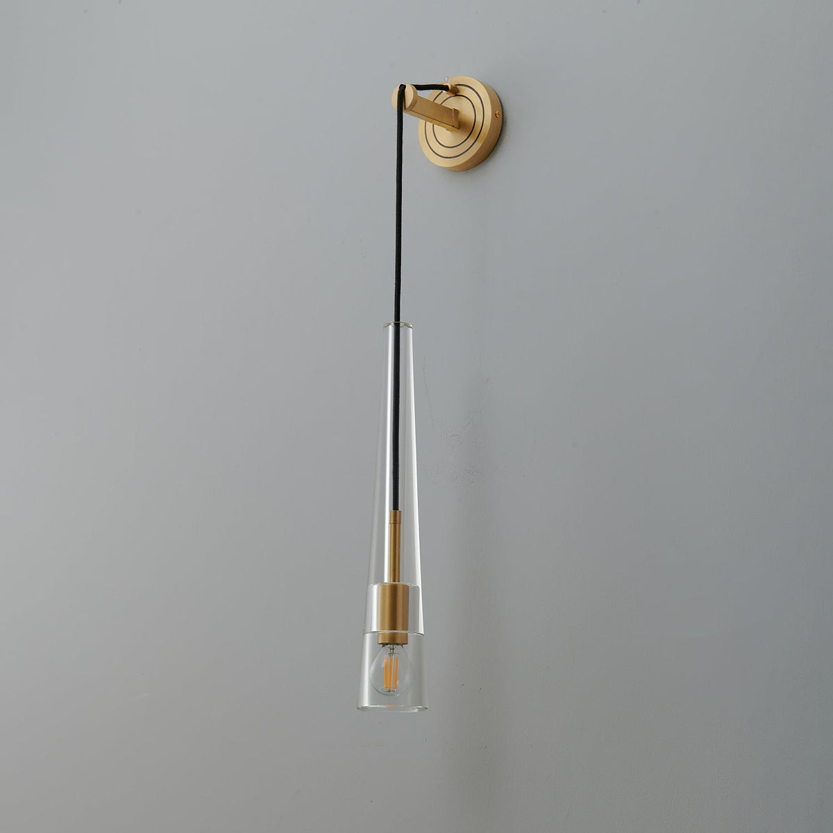 Zodorila aplique de pared moderno minimalista en cristal