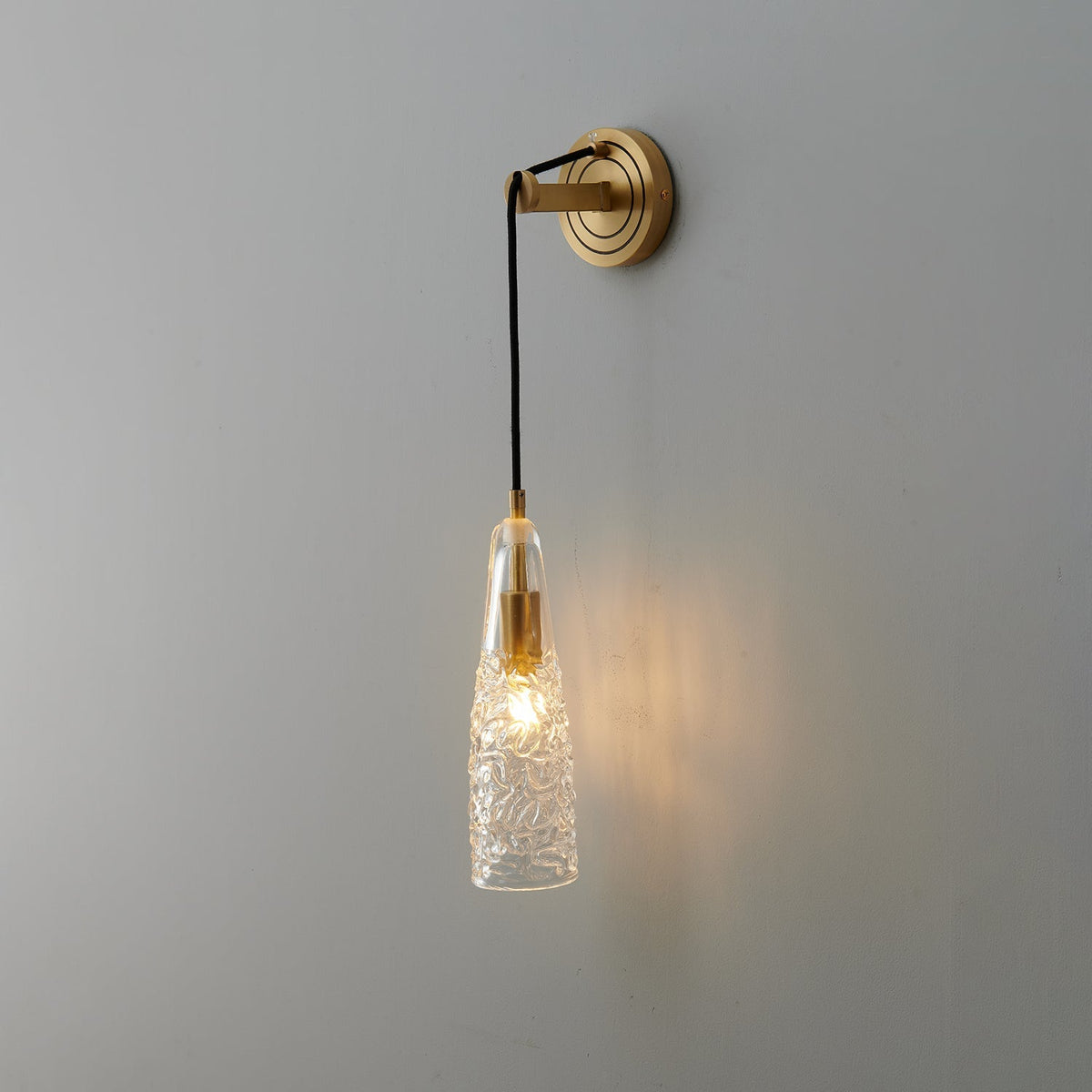 Zodorila aplique de pared moderno minimalista en cristal