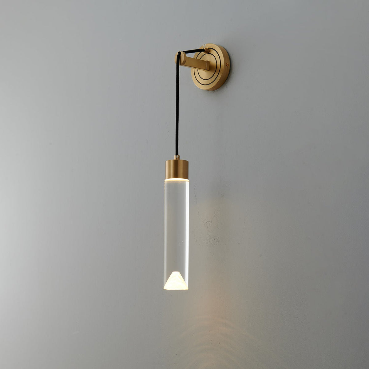 Zodorila aplique de pared moderno minimalista en cristal