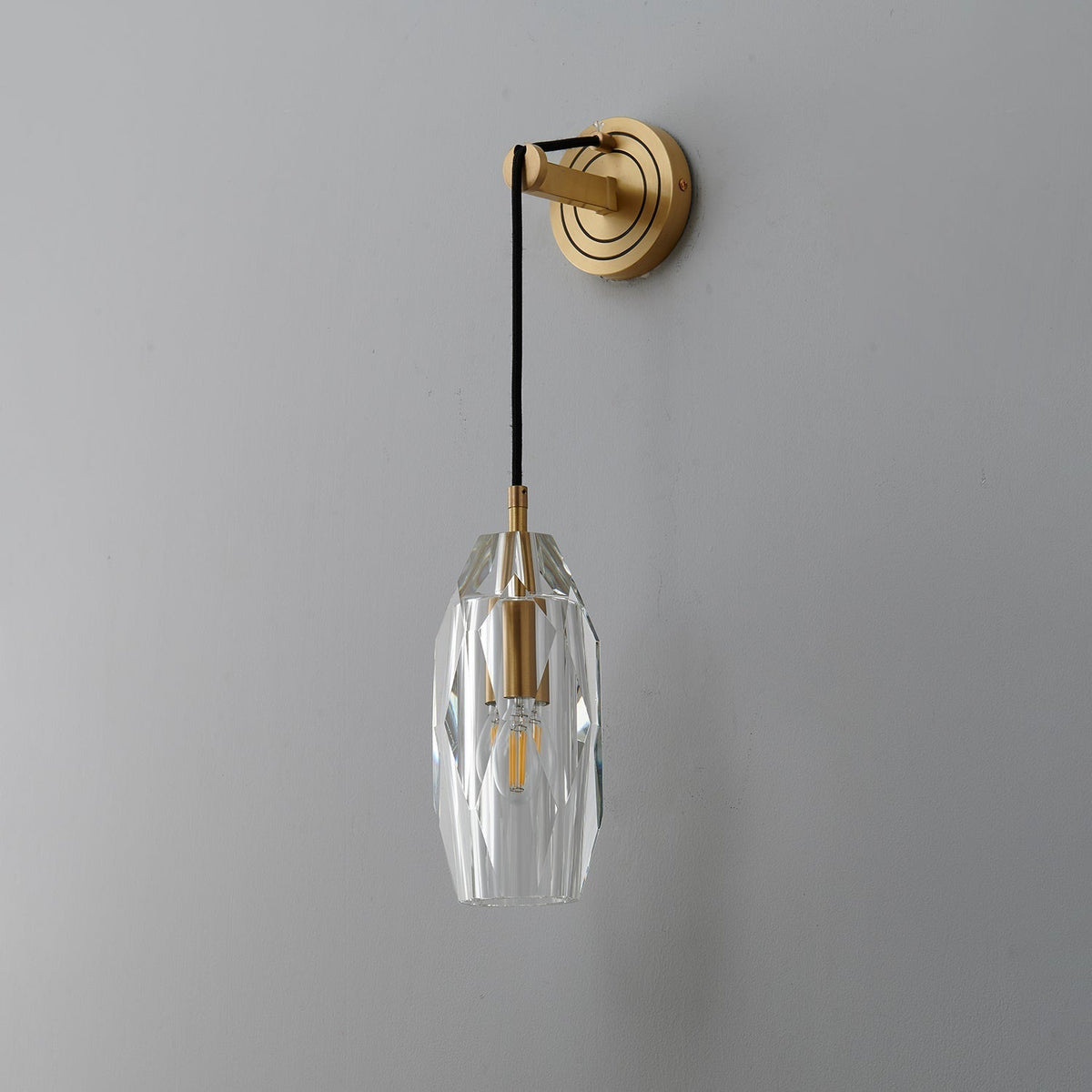 Zodorila aplique de pared moderno minimalista en cristal