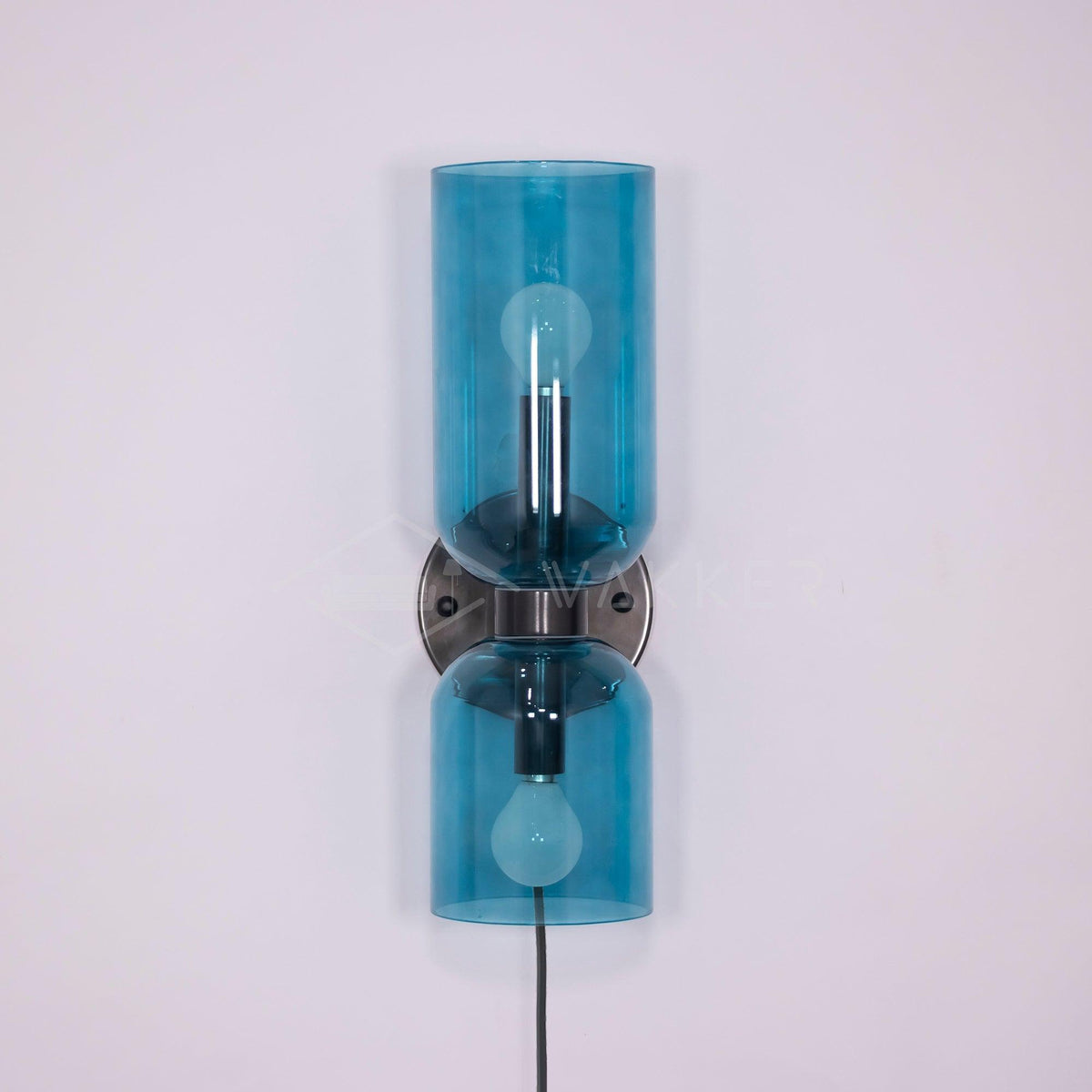 Zildes nórdico aplique de pared de vidrio con enchufe enchufable
