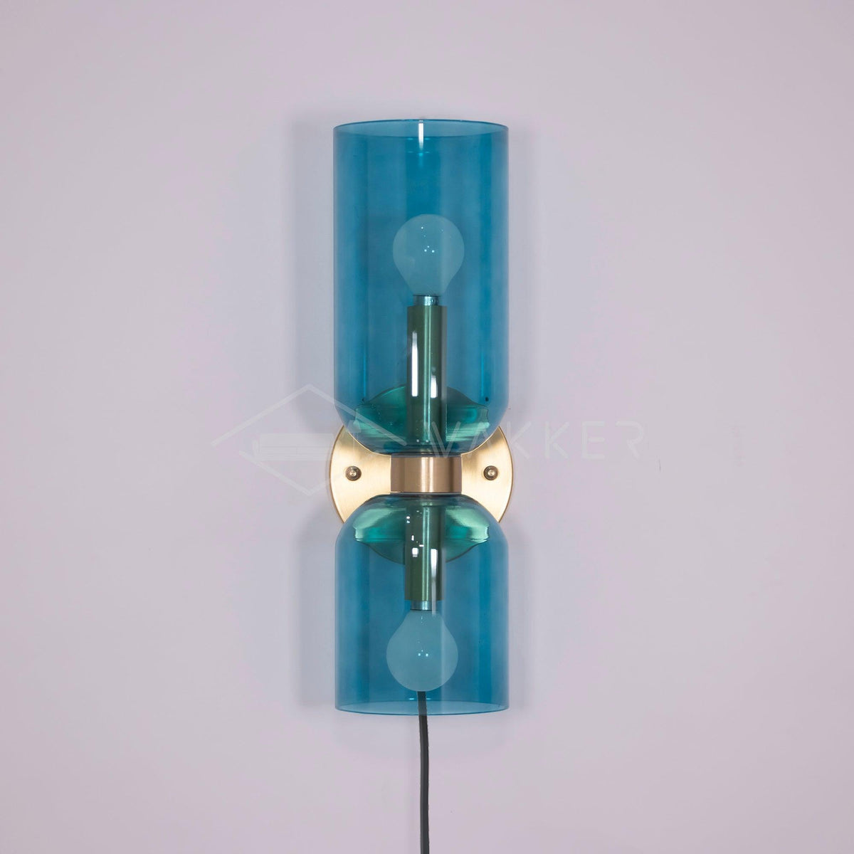 Zildes nórdico aplique de pared de vidrio con enchufe enchufable