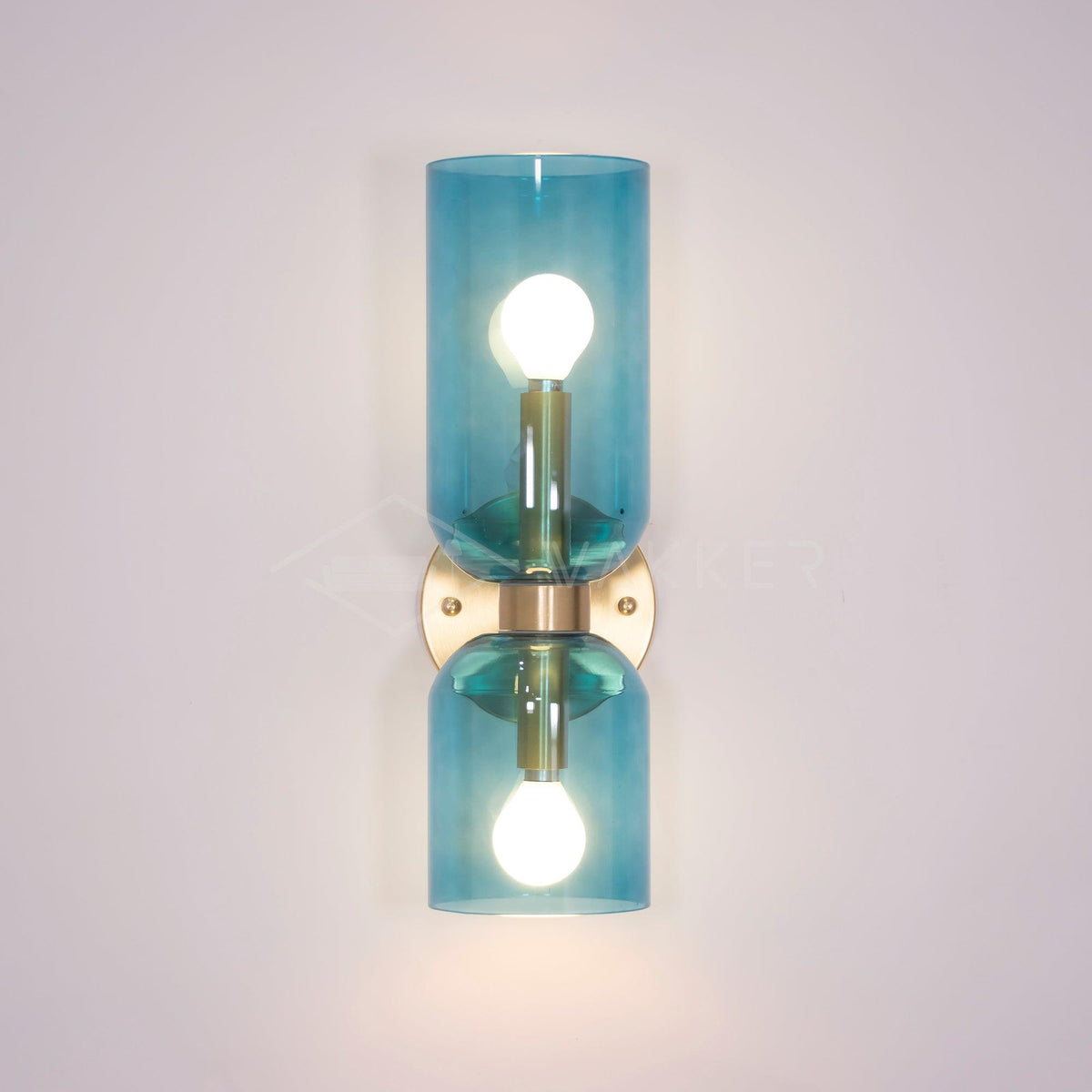 Bryn aplique de pared moderno minimalista de vidrio