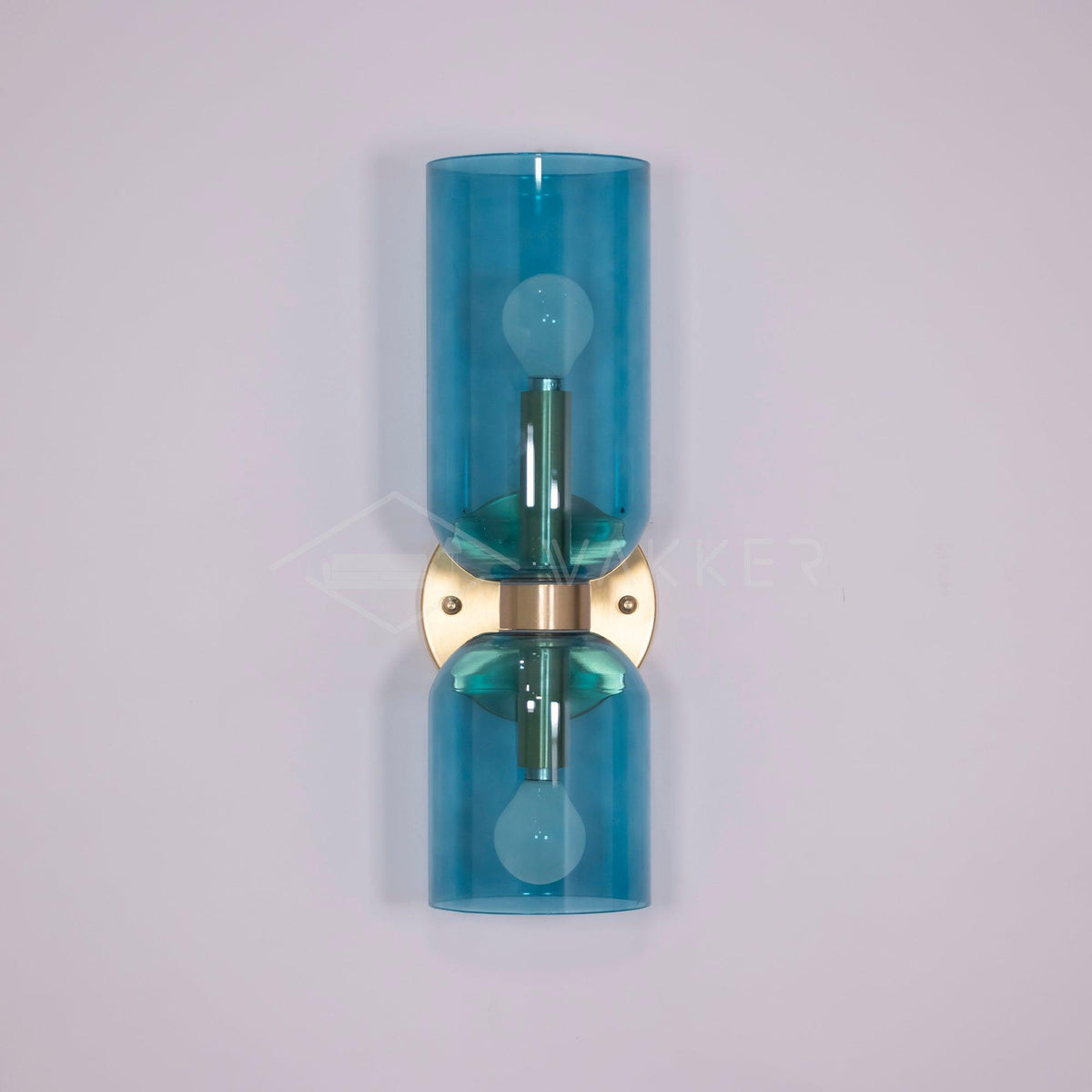 Bryn aplique de pared moderno minimalista de vidrio