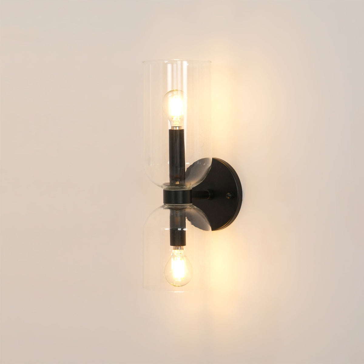 Zildes nórdico aplique de pared de vidrio con enchufe enchufable
