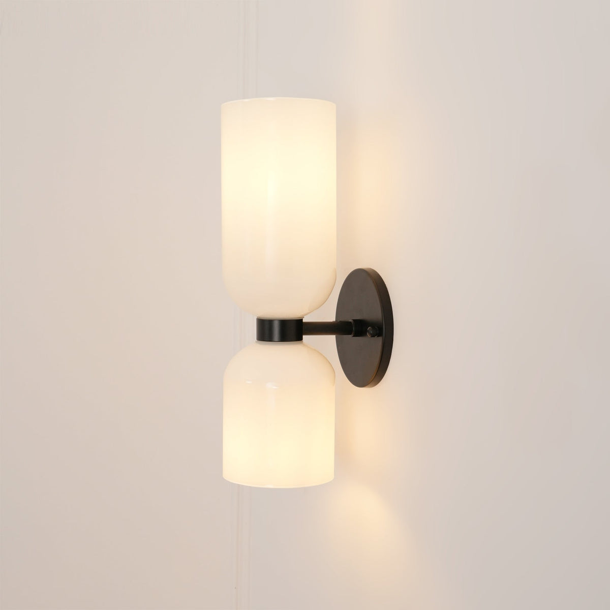 Zildes nórdico aplique de pared de vidrio con enchufe enchufable