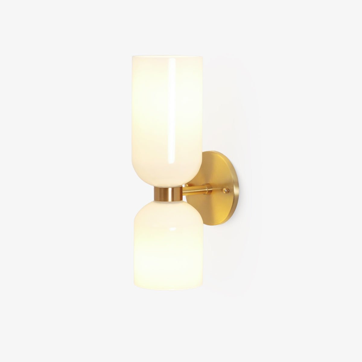 Bryn aplique de pared moderno minimalista de vidrio
