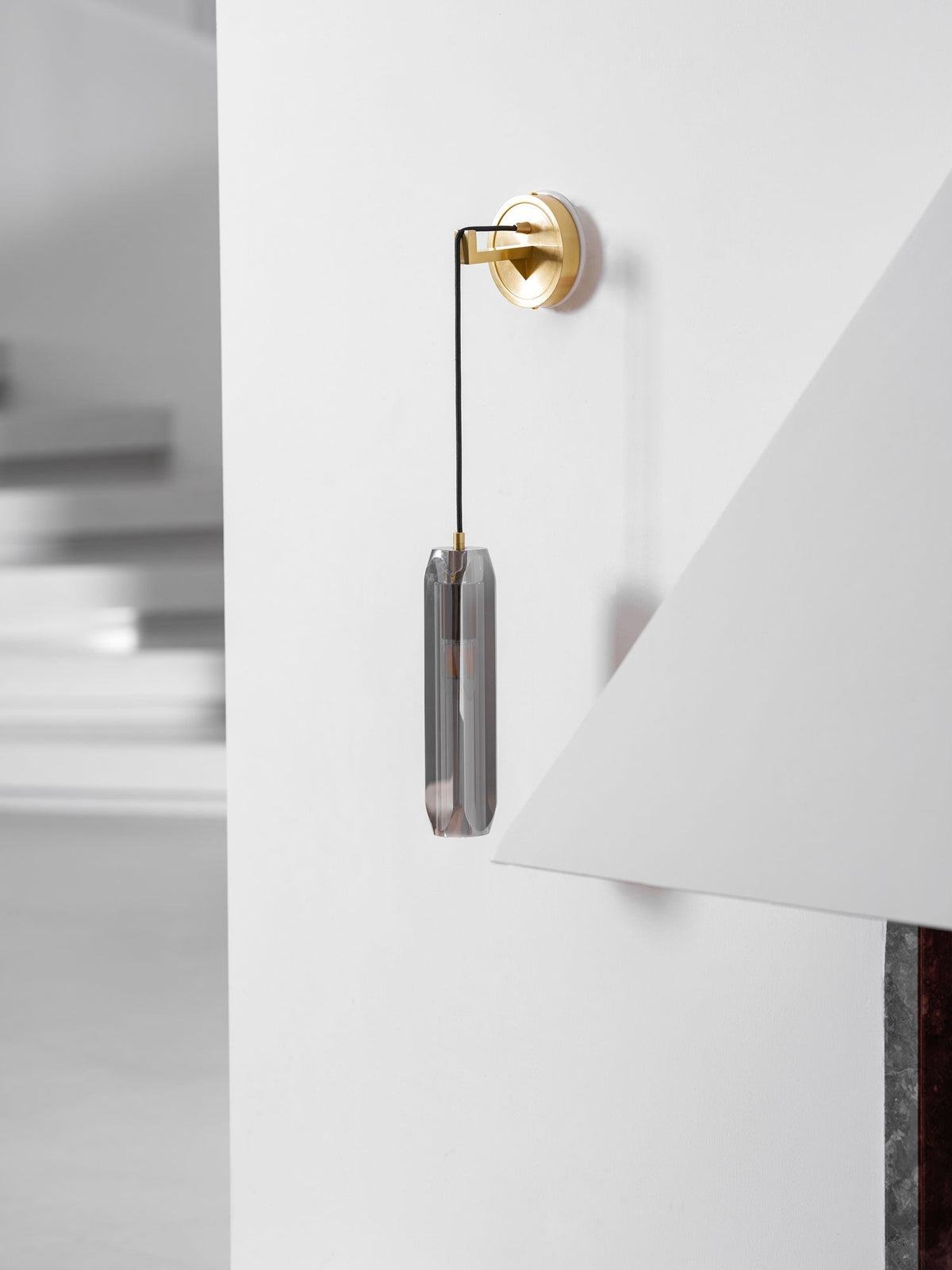 Zodorila aplique de pared moderno minimalista en cristal