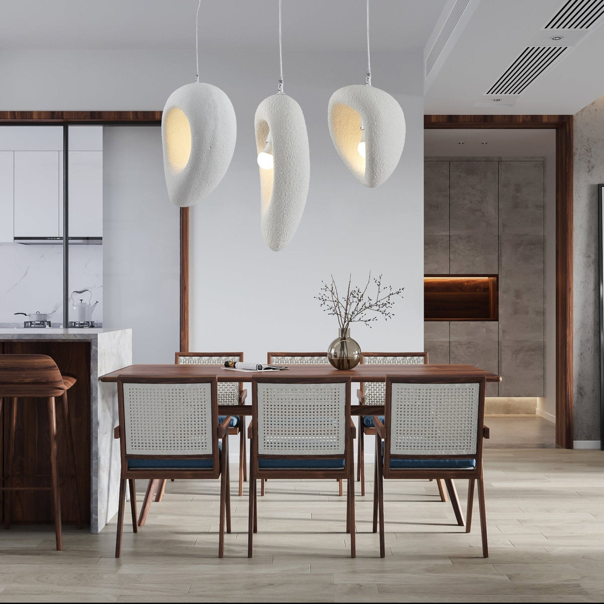 Uraeia lámpara colgante moderna minimalista Wabi