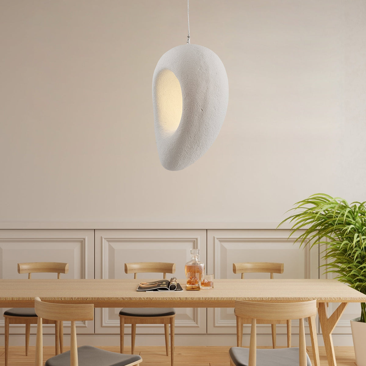 Uraeia lámpara colgante moderna minimalista Wabi