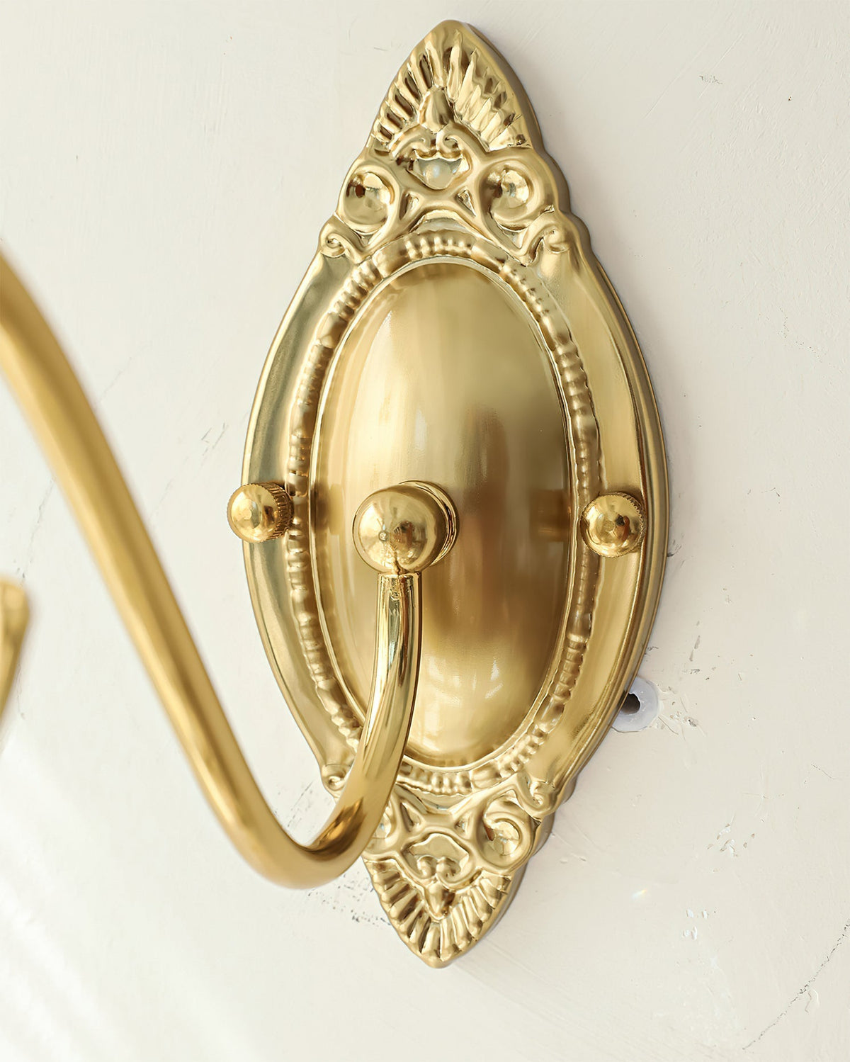 Arabella aplique de pared de cristal