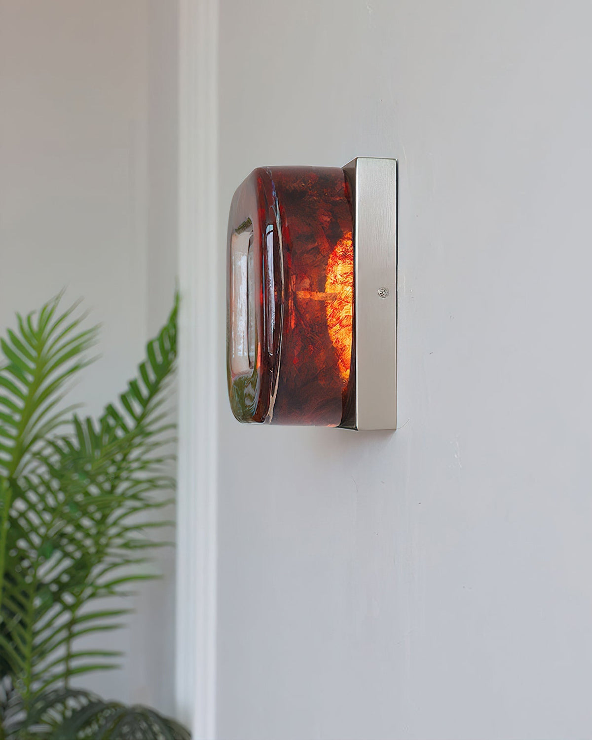 Eisner aplique de pared rojo