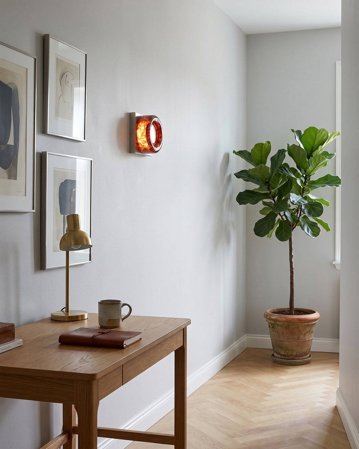 Eisner aplique de pared rojo