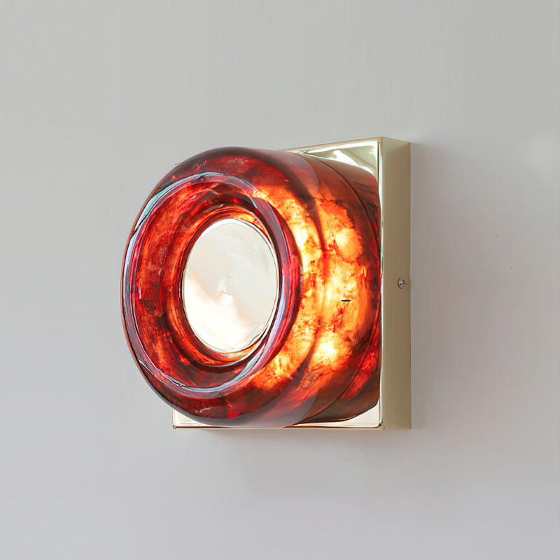 Eisner aplique de pared rojo